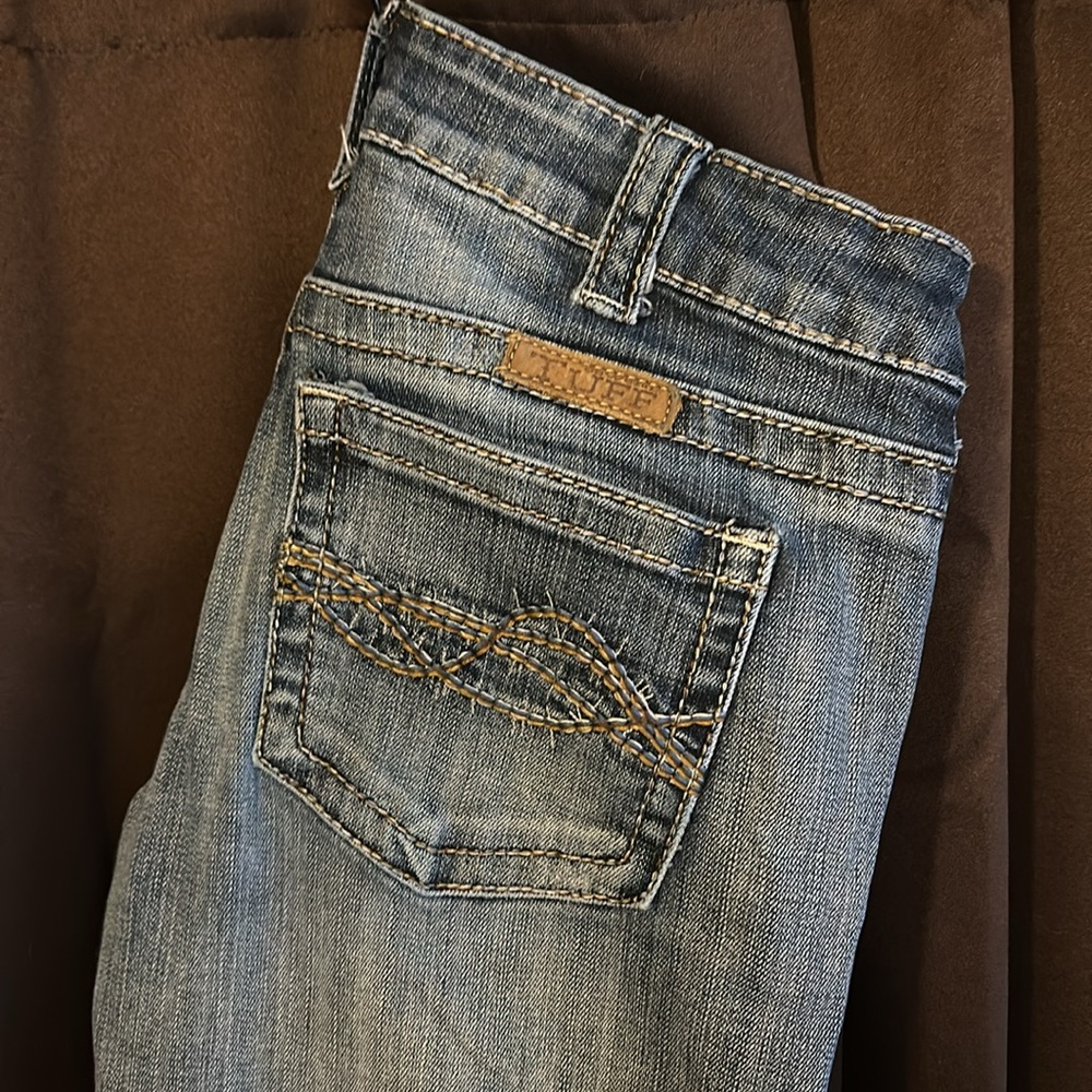 Cowgirl Tuff Don’t Fence Me In bootcut jeans